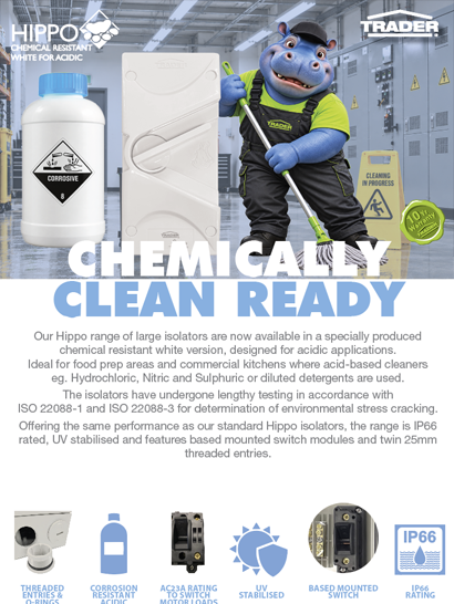 Isolator Chemical Resistant Flyer