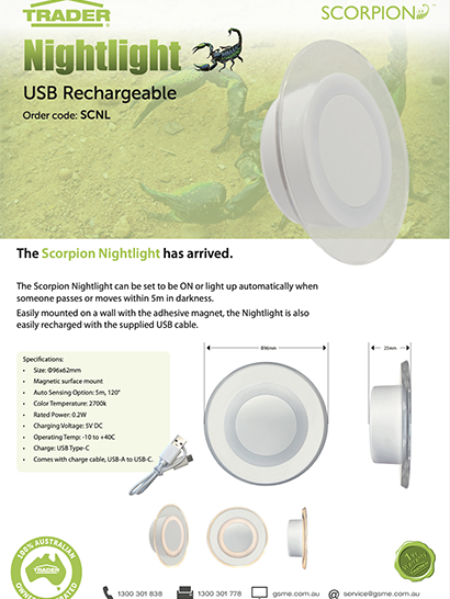 Nightlight SNCL Flyer