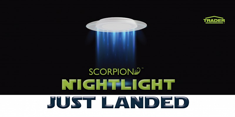 Scorpion Nightlight, land it anywhere (SCNL)
