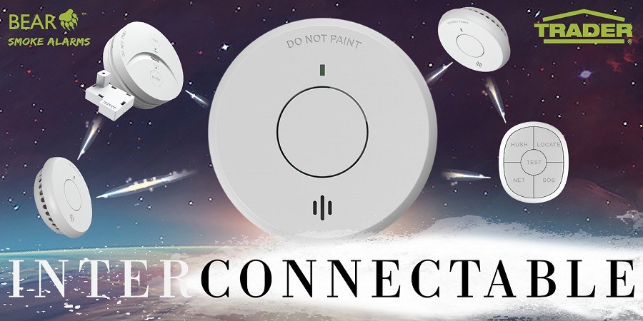 Fully Interconnectable Wireless Smoke Alarms
