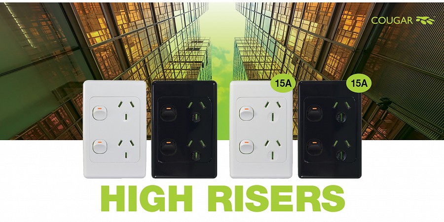 Cougar Double Vertical Power Points