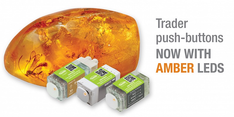 Amber matching LED indicators, pushing all the right buttons.