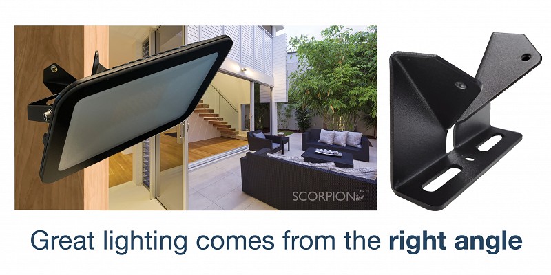 Scorpion SCFLMBA angled mounting bracket