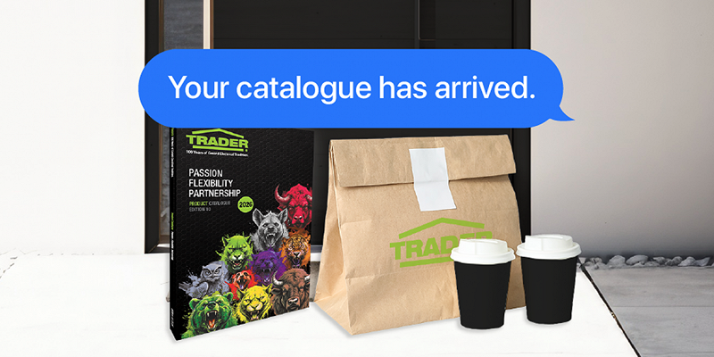 Your catalogue has arrived.