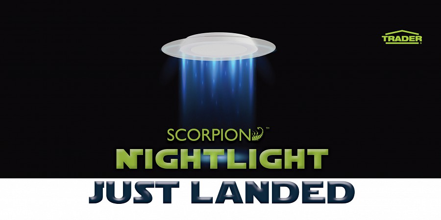 Scorpion Nightlight, land it anywhere (SCNL)