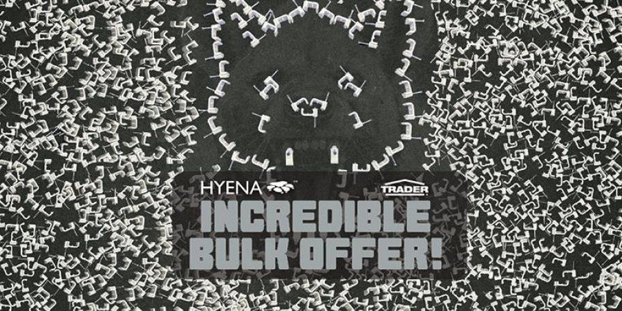 Bulk up for the big jobs with Hyena.