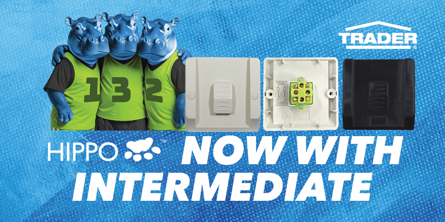 New IP66-rated Hippo HPSW1GI Intermediate switch