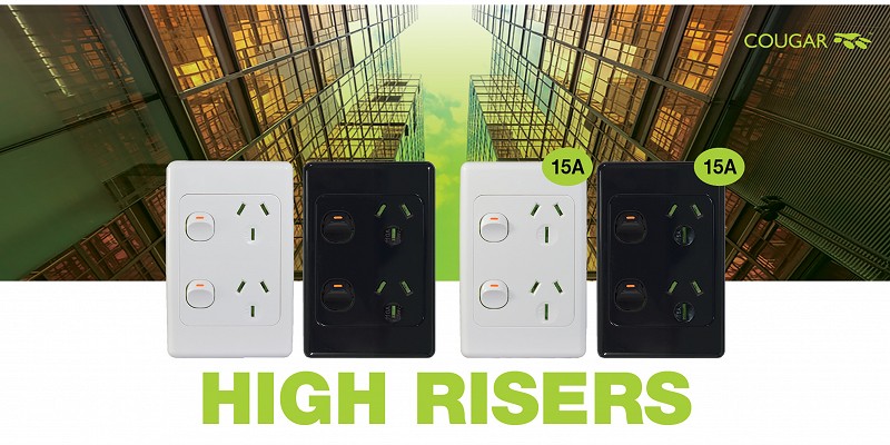 Cougar Double Vertical Power Points