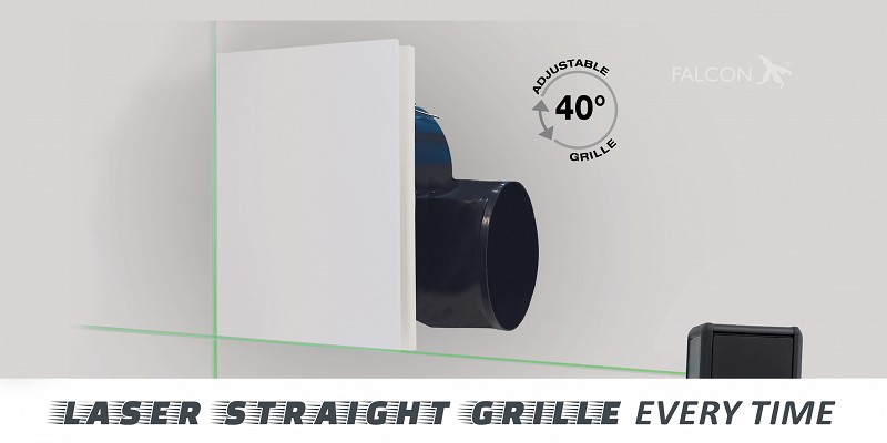 NEW & IMPROVED Falcon FNCEFDS Square Fan