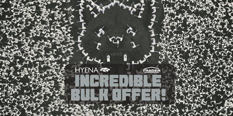 Bulk up for the big jobs with Hyena.