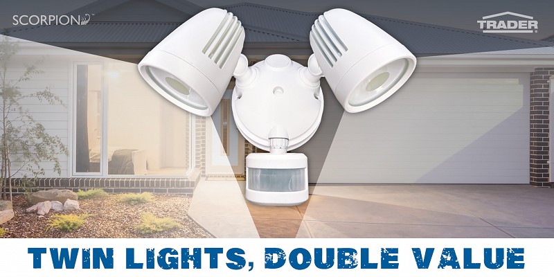 Scorpion Twin Spotlight & Sensor is the smart value combo