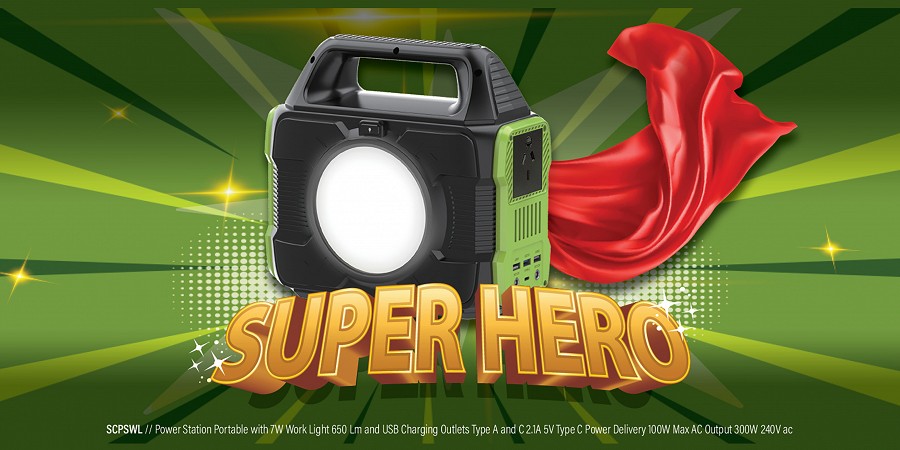 Low Battery? Fading Light? Meet Your New Hero.