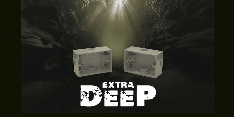 EXTRA DEEP Surface Mounting Boxes