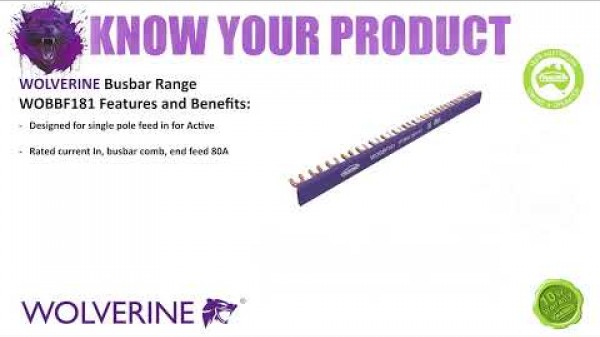 WOLVERINE | Busbar Range