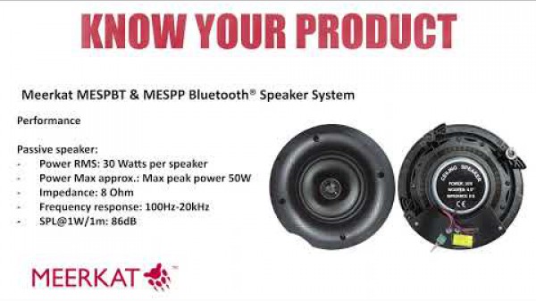 MEERKAT |  Speaker Bluetooth® Set