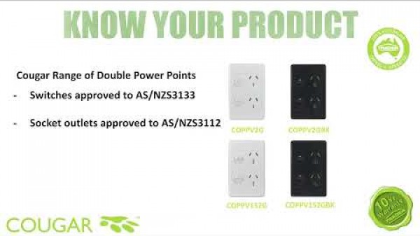 COUGAR | Vertical Double Power Points