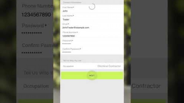How to create your App Account